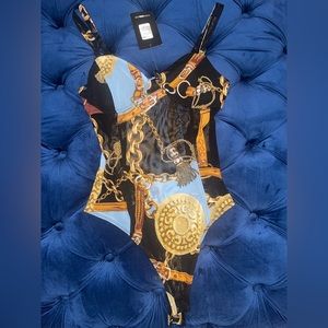 See through Fashion Nova bodysuit. Size Medium.